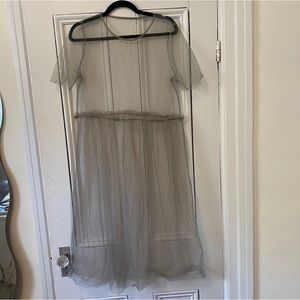Sheer Chiffon Dress